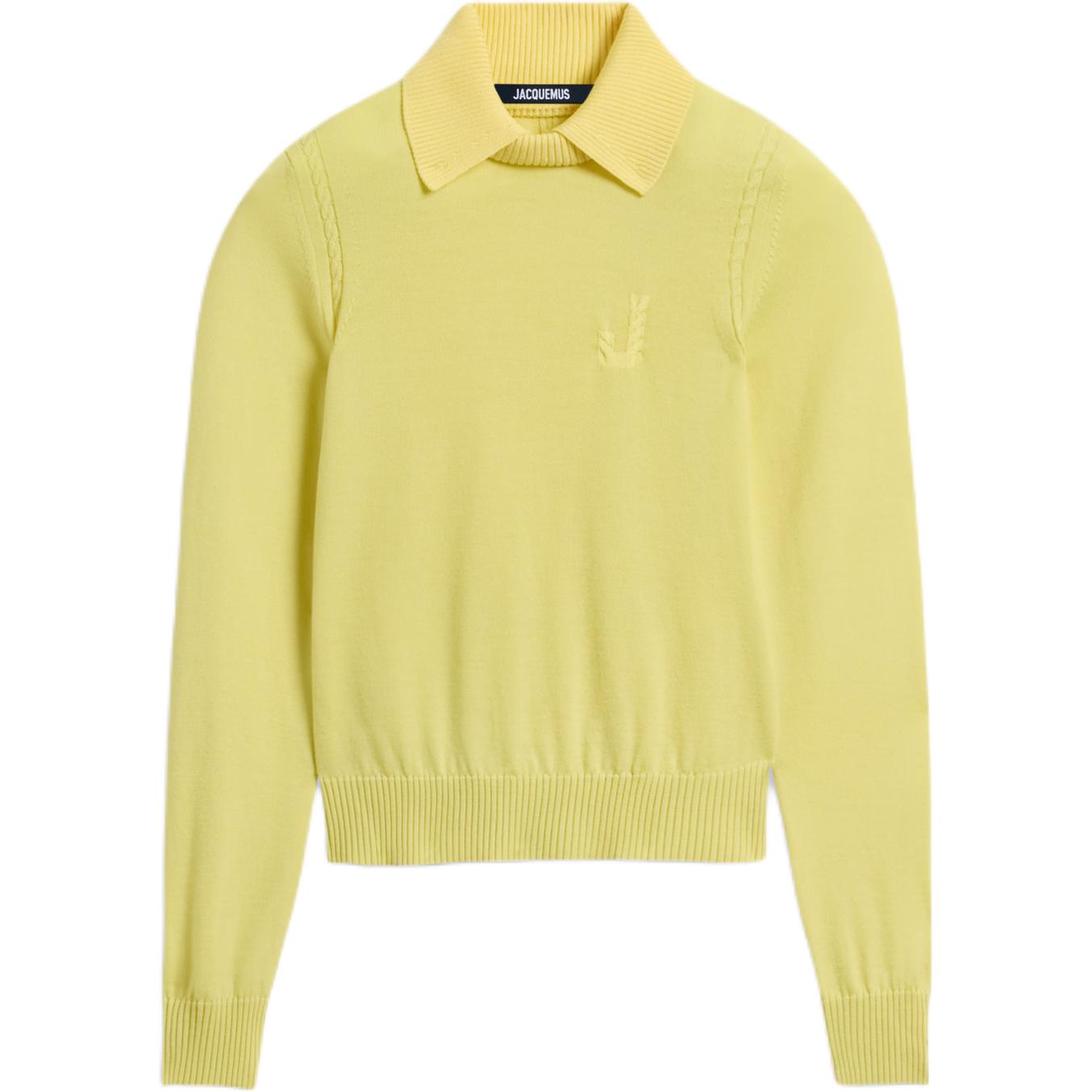 Трикотажная поло Jacquemus, желтый
Трикотажная поло Jacquemus, желтый