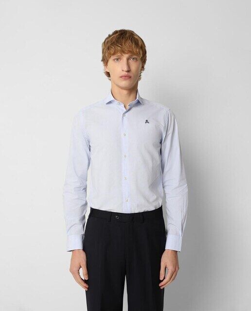 Классическая мужская рубашка с микропринтом Scalpers, светло-синий
Классическая мужская рубашка с микропринтом Scalpers, светло-синий