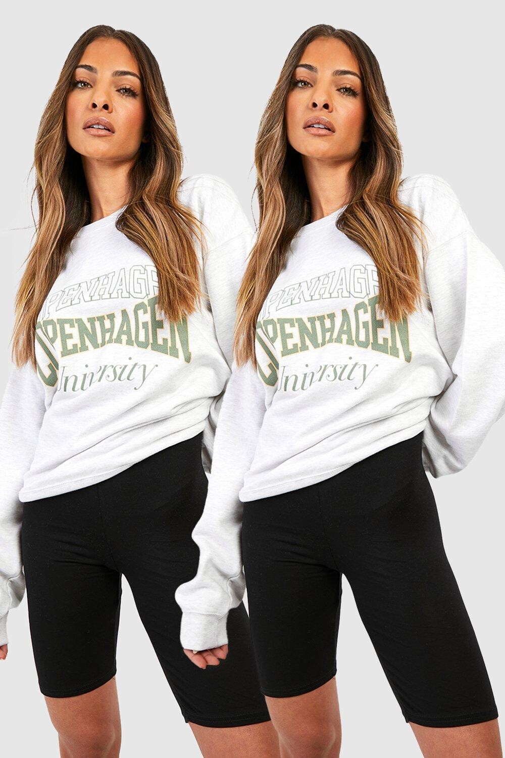 Набор из 2 базовых велосипедных шорт boohoo, черный
Набор из 2 базовых велосипедных шорт boohoo, черный