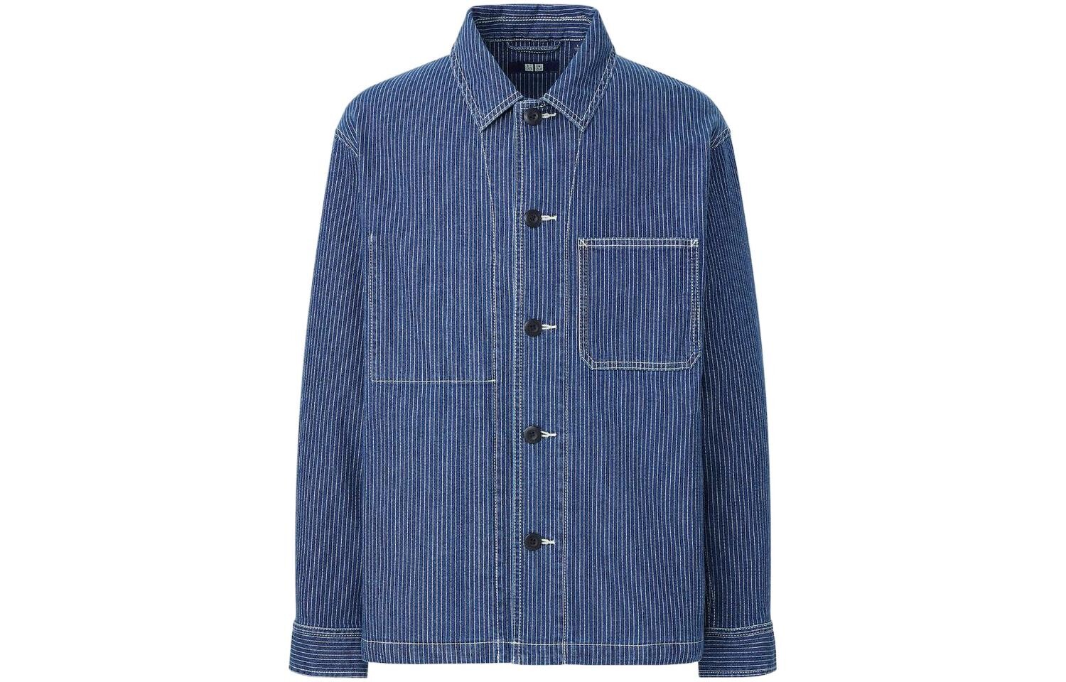 Джинсовая куртка унисекс UNIQLO, 66 синий
Джинсовая куртка унисекс UNIQLO, 66 синий