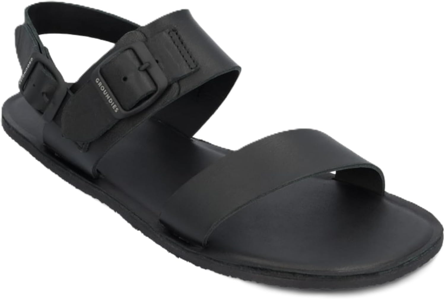 GROUNDIES Kos Мужские сандалии - широкий носок, нулевая посадка, кожаный дизайн, гибкая подошва, черный
GROUNDIES Kos Мужские сандалии - широкий носок, нулевая посадка, кожаный дизайн, гибкая подошва, черный