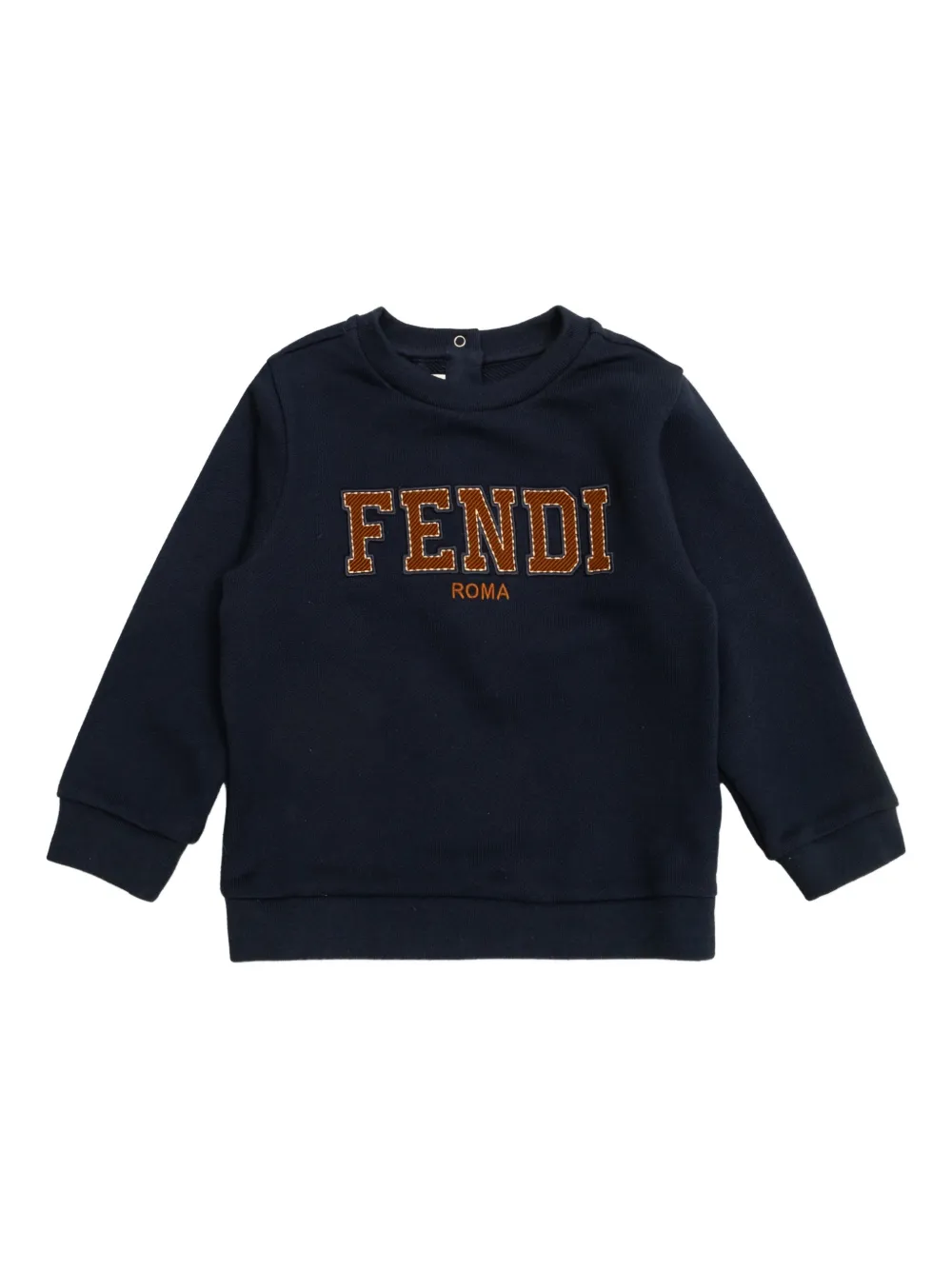 Джемпер с длинными рукавами и круглым вырезом Fendi Kids, синий
Джемпер с длинными рукавами и круглым вырезом Fendi Kids, синий