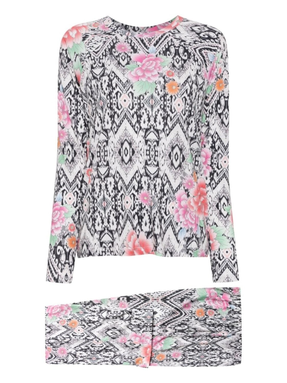 Johnny Was пижамный комплект «Реглан», белый
Johnny Was пижамный комплект «Реглан», белый