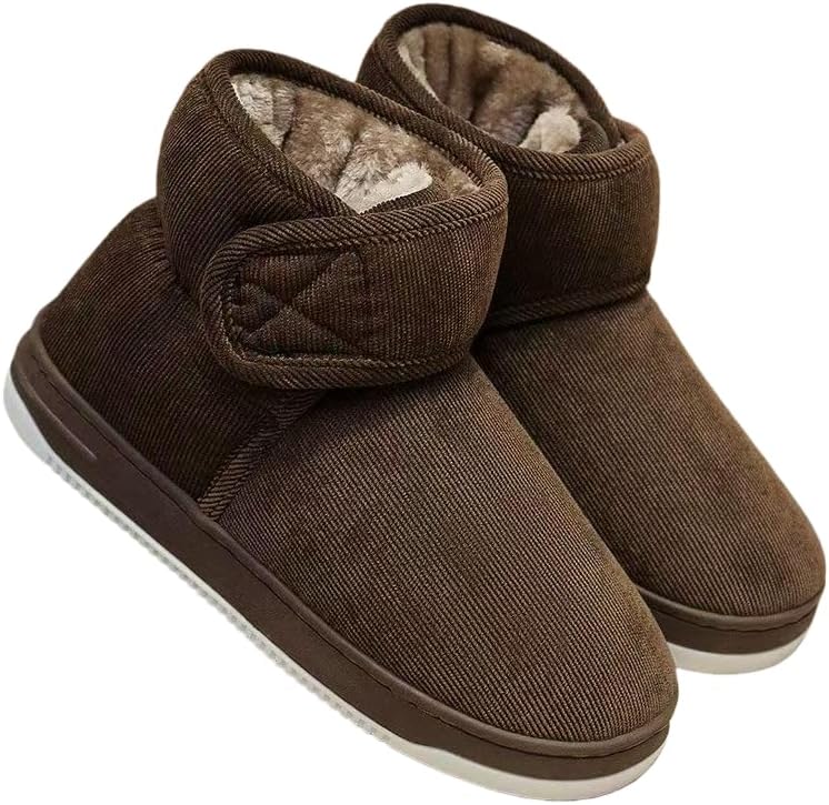 Зимние мужские ботинки Hhhchpm с меховой подкладкой, теплые укороченные ботинки до щиколотки, подходящие для дома и улицы, с противоскользящей подошвой, удобные короткие ботинки, коричневый
Зимние мужские ботинки Hhhchpm с меховой подкладкой, теплые укороченные ботинки до щиколотки, подходящие для дома и улицы, с противоскользящей подошвой, удобные короткие ботинки, коричневый