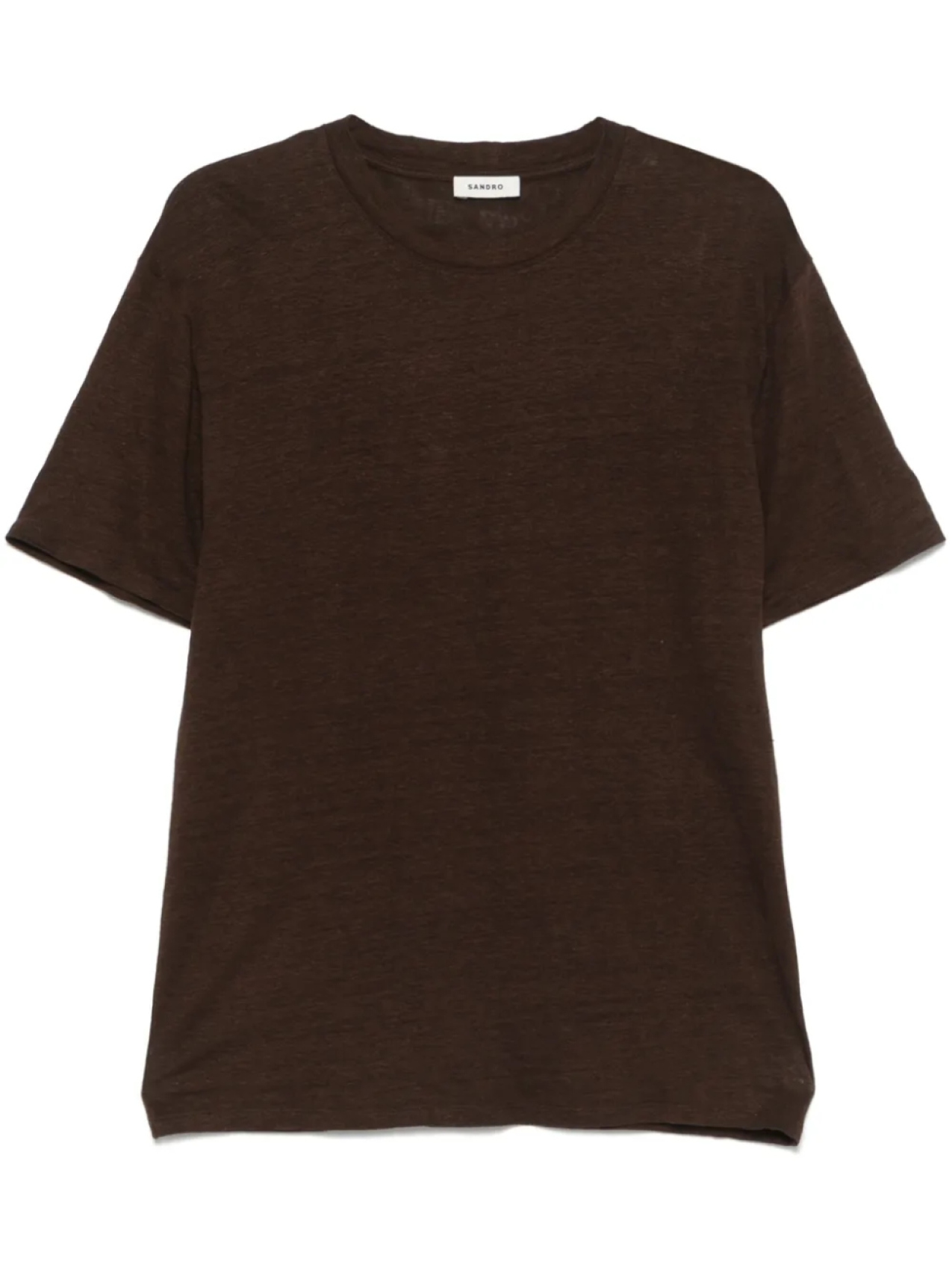 Льняная футболка SANDRO, коричневый
Льняная футболка SANDRO, коричневый