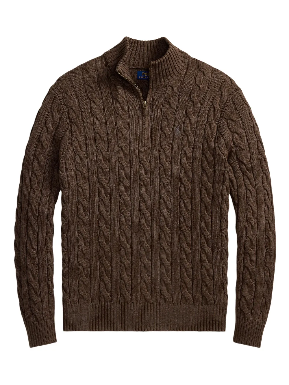 Свитер с воротником на молнии POLO RALPH LAUREN, коричневый
Свитер с воротником на молнии POLO RALPH LAUREN, коричневый