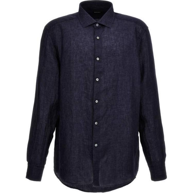 Zegna рубашка с длинными рукавами на пуговицах Ermenegildo Zegna, синий
Zegna рубашка с длинными рукавами на пуговицах Ermenegildo Zegna, синий