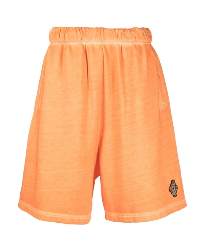 Хлопковые шорты с нашивкой логотипом Marcelo Burlon, оранжевый
Хлопковые шорты с нашивкой логотипом Marcelo Burlon, оранжевый