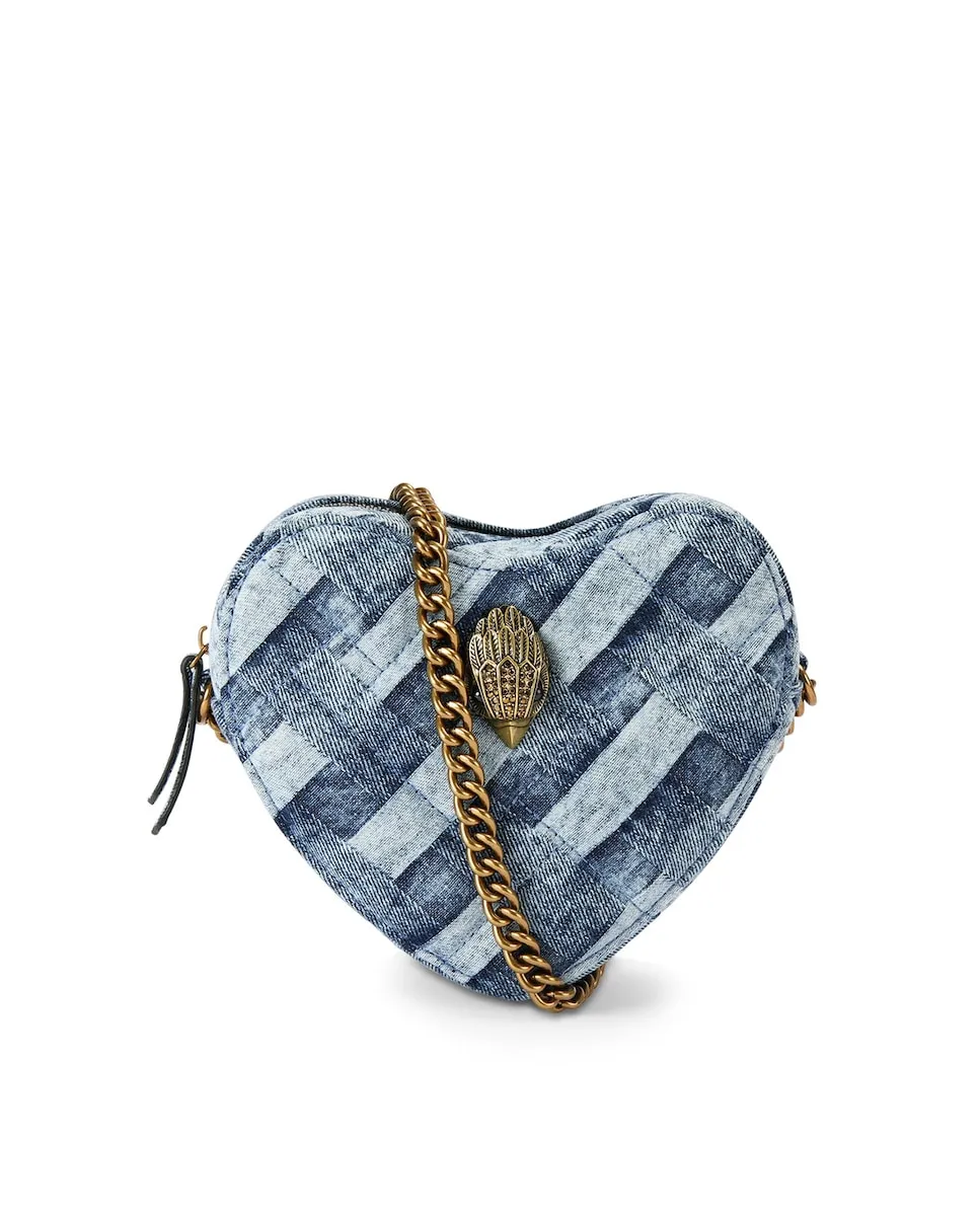 Женская сумка-сердце с цепочкой Kurt Geiger, синий
Женская сумка-сердце с цепочкой Kurt Geiger, синий