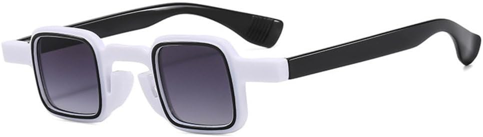 Популярные модные маленькие солнцезащитные очки для женщин в стиле ретро-панк, солнцезащитные очки UV400 для мужчин, прозрачные линзы Ocean, модные солнцезащитные очки с заклепками TYUVIVO, White
Популярные модные маленькие солнцезащитные очки для женщин в стиле ретро-панк, солнцезащитные очки UV400 для мужчин, прозрачные линзы Ocean, модные солнцезащитные очки с заклепками TYUVIVO, White