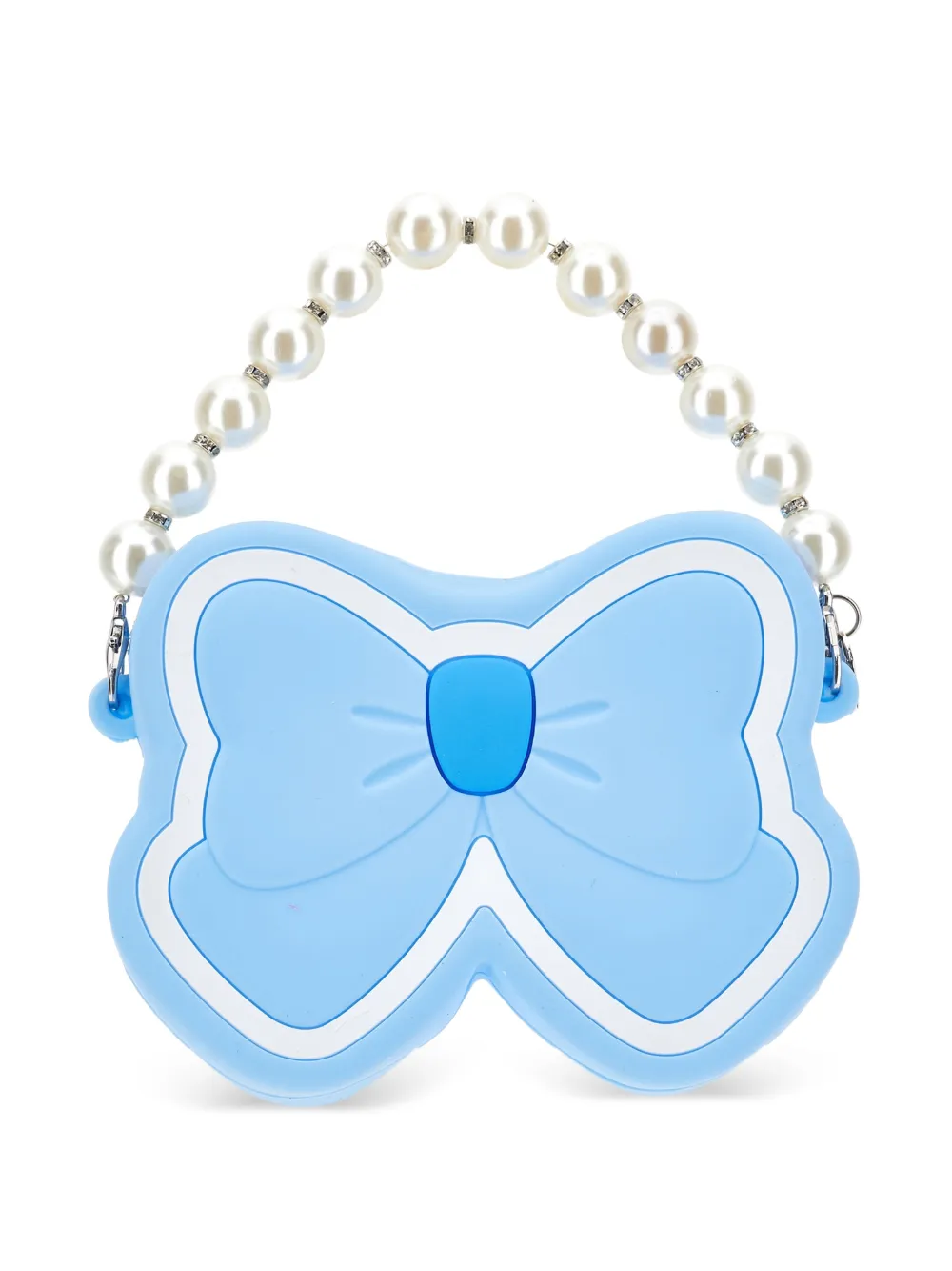 Сумка с бантом и искусственным жемчугом Monnalisa, синий
Сумка с бантом и искусственным жемчугом Monnalisa, синий