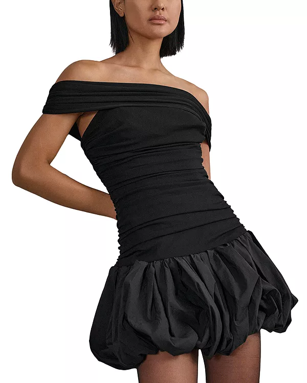 Мини-Платье Пелли в форме пушистого шарика Reiss, черный
Мини-Платье Пелли в форме пушистого шарика Reiss, черный