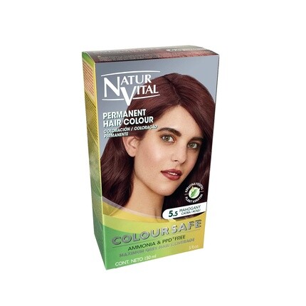 Перманентная краска для волос Coloursafe 5.5 Красное дерево 150мл, Naturaleza Y Vida
Перманентная краска для волос Coloursafe 5.5 Красное дерево 150мл, Naturaleza Y Vida