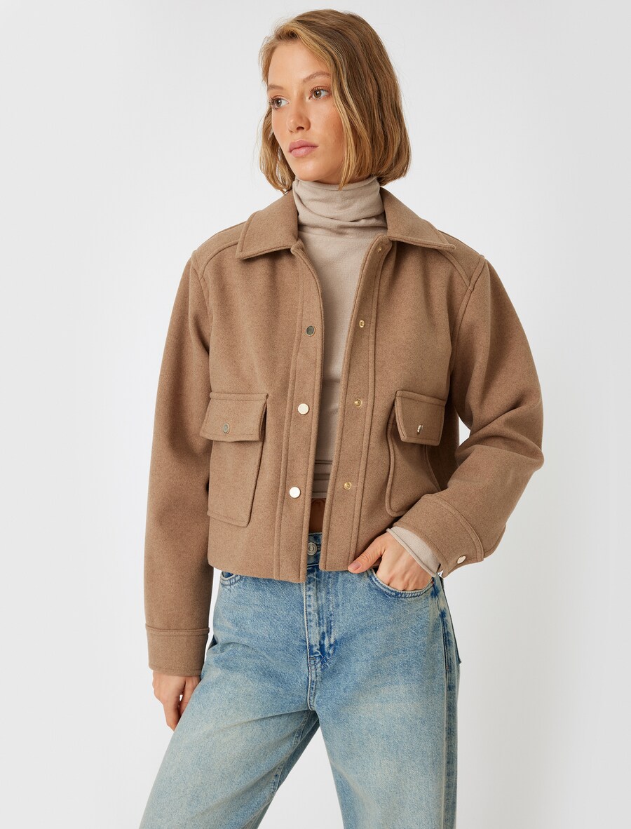 Куртка межсезонная Koton, темно-бежевый
Куртка межсезонная Koton, темно-бежевый