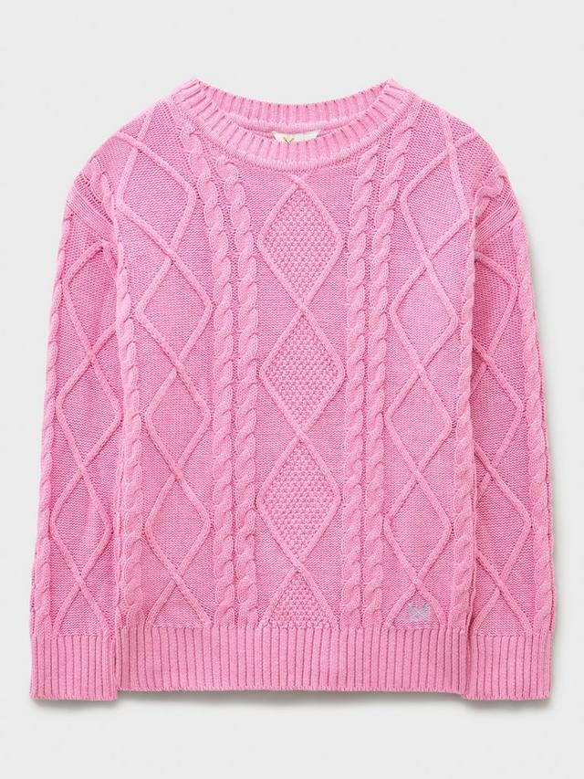 Детский свитер с воротником-гольф и узором "косичка" Crew Clothing, Light Pink
Детский свитер с воротником-гольф и узором "косичка" Crew Clothing, Light Pink