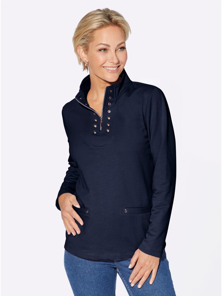 Рубашка с длинными рукавами темно-синего цвета WITT WEIDEN
Рубашка с длинными рукавами темно-синего цвета WITT WEIDEN