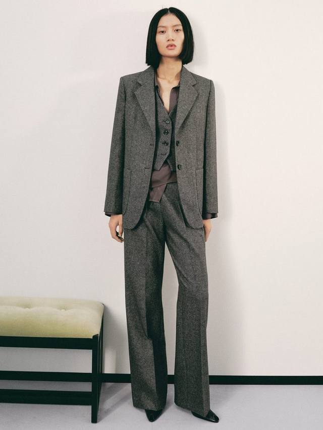 Брюки Piper Speckled из шерсти Wool Rich Mango, Grey
Брюки Piper Speckled из шерсти Wool Rich Mango, Grey