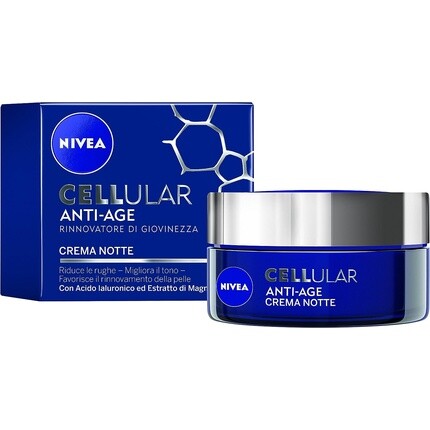Клеточный антивозрастной ночной уход 50 мл, Nivea
Клеточный антивозрастной ночной уход 50 мл, Nivea