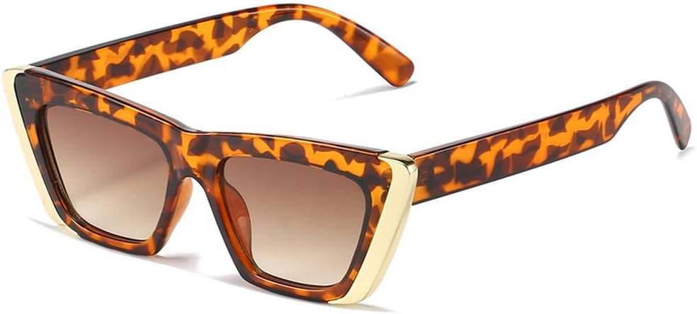 Классические солнцезащитные очки для женщин и мужчин, модные винтажные солнцезащитные очки в стиле панк, очки «кошачий глаз», защита от ультрафиолета UV400 HYYZZC, Leopard Tea
Классические солнцезащитные очки для женщин и мужчин, модные винтажные солнцезащитные очки в стиле панк, очки «кошачий глаз», защита от ультрафиолета UV400 HYYZZC, Leopard Tea