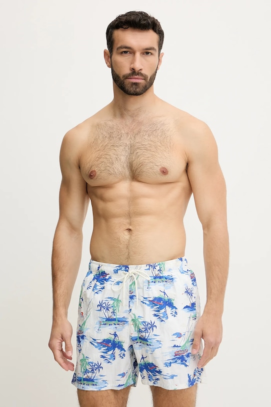 Пляжные шорты Tommy Hilfiger, белый 
Пляжные шорты Tommy Hilfiger, белый