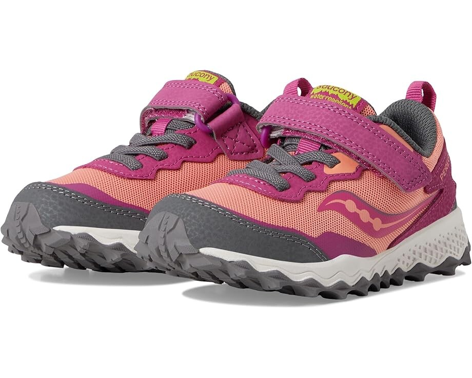 Кроссовки Saucony Kids Peregrine Shield KDZ A/C Sneakers, цвет Berry/Coral
Кроссовки Saucony Kids Peregrine Shield KDZ A/C Sneakers, цвет Berry/Coral