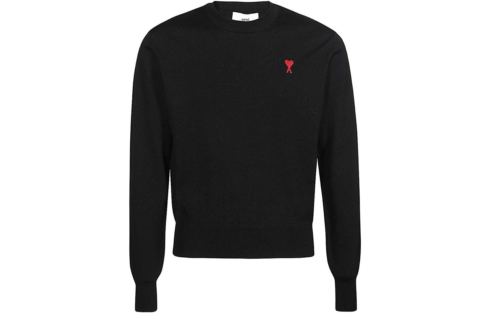 Свитер с вышивкой Ami De Coeur от Ami Paris AMIPARIS, черный
Свитер с вышивкой Ami De Coeur от Ami Paris AMIPARIS, черный