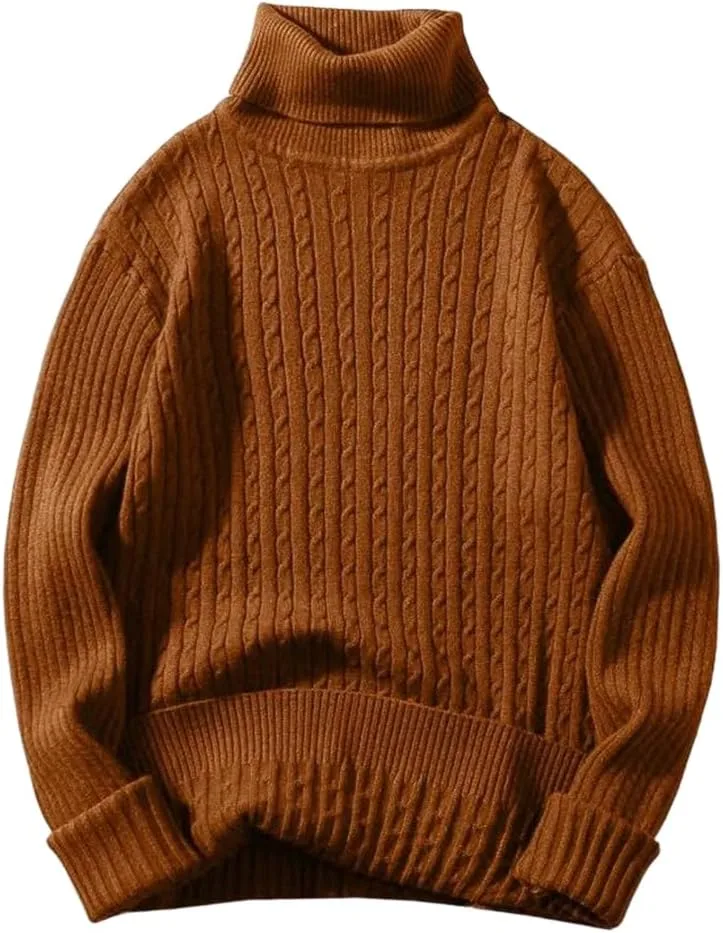 Мужской свитер Slim Fit с воротником Mock Neck
Мужской свитер Slim Fit с воротником Mock Neck