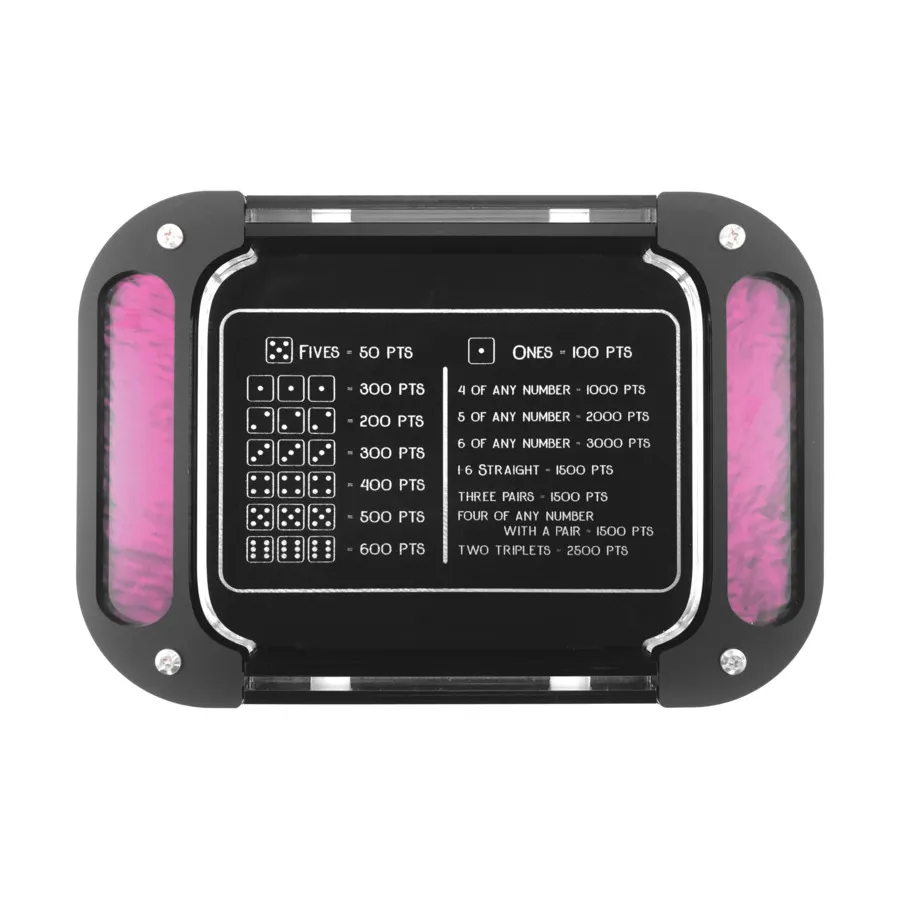 Мини-поднос для игральных костей Mega с насечками Farkle - Розовый жемчуг, Dice Trays (C4 Labs)
Мини-поднос для игральных костей Mega с насечками Farkle - Розовый жемчуг, Dice Trays (C4 Labs)