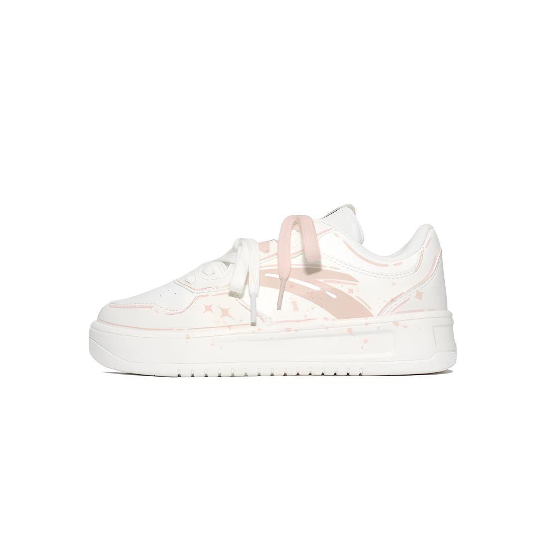 ANTA Easy Comic Line Pink, освежающий кампусный стиль, милый, сладкий стиль, нишевые парные белые туфли Synthetic Leather
ANTA Easy Comic Line Pink, освежающий кампусный стиль, милый, сладкий стиль, нишевые парные белые туфли Synthetic Leather