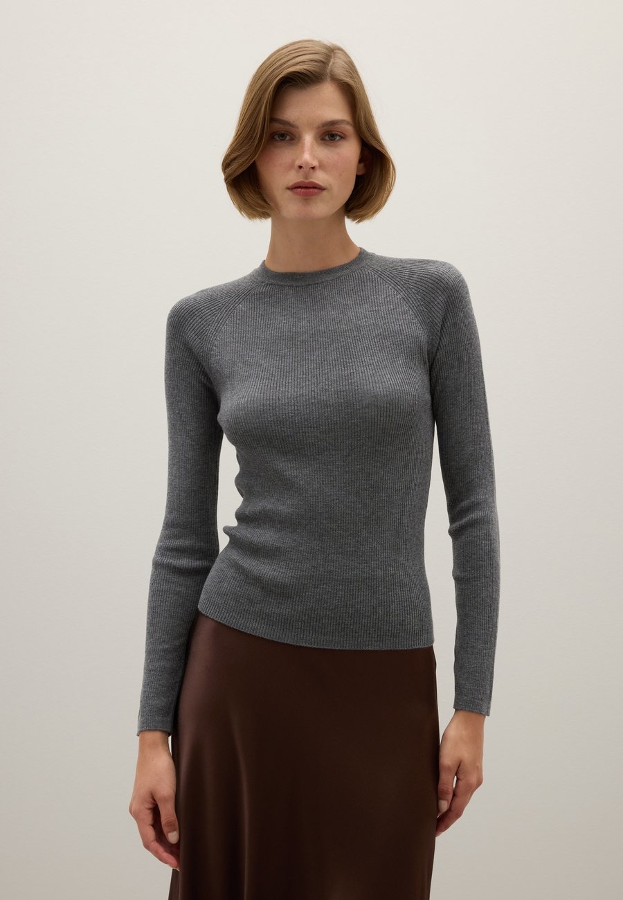 Джемпер PIOMBO FITTED, Grey Marl/Grey
Джемпер PIOMBO FITTED, Grey Marl/Grey