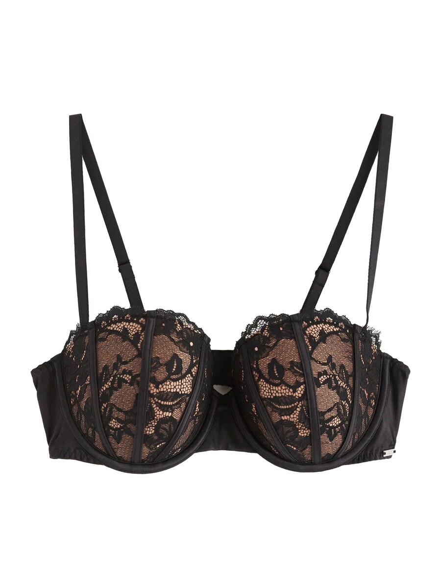 Бюстгальтер-балконет Lindex Amie, черный
Бюстгальтер-балконет Lindex Amie, черный