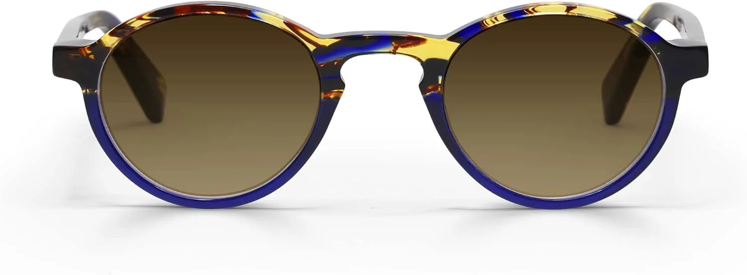 Солнцезащитные очки eyebobs Board Stiff Premium с поляризацией для женщин и мужчин | Круглые солнцезащитные очки с узкой посадкой, Tortoise & Navy Front and Temples
Солнцезащитные очки eyebobs Board Stiff Premium с поляризацией для женщин и мужчин | Круглые солнцезащитные очки с узкой посадкой, Tortoise & Navy Front and Temples