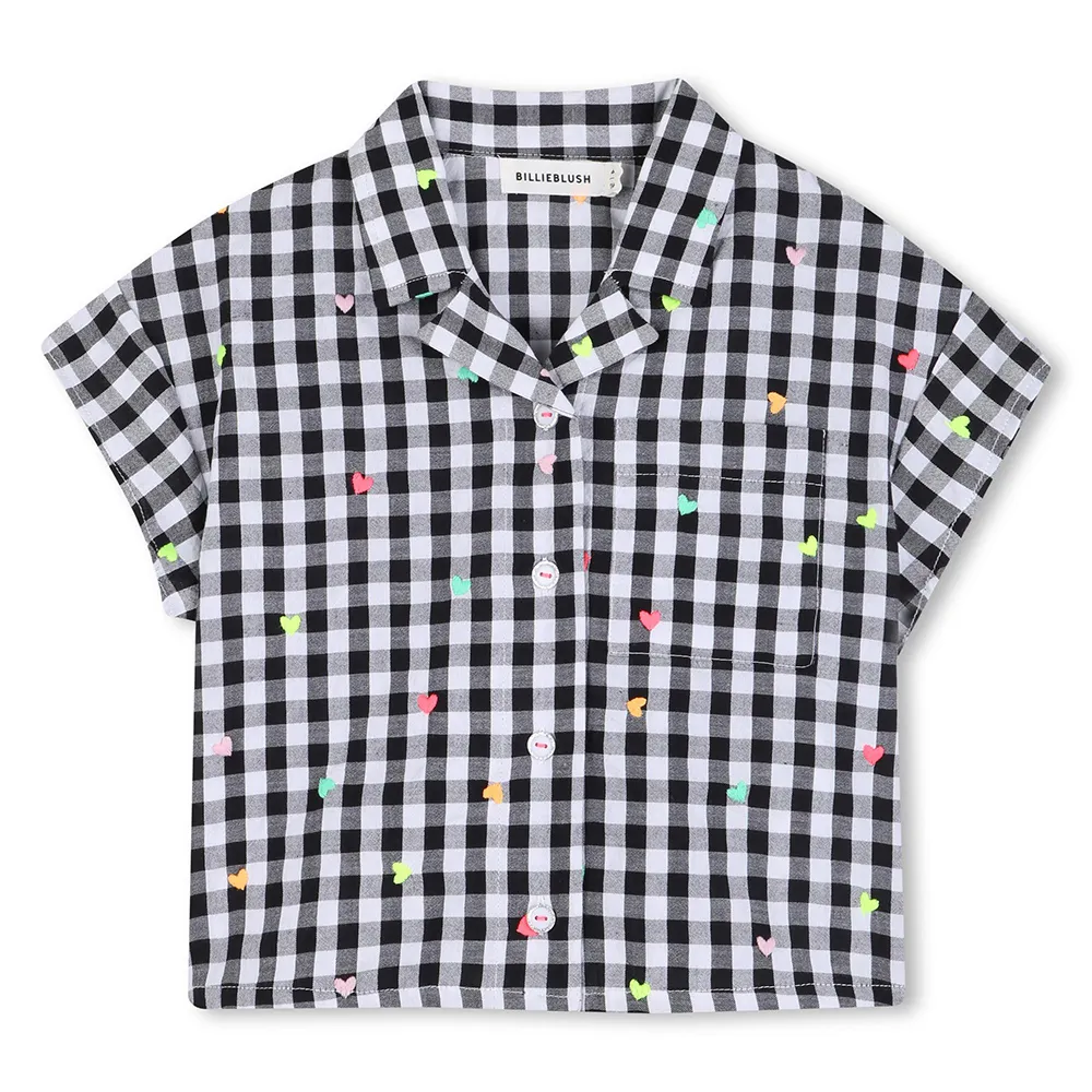 Блузка Billieblush U21987 с коротким рукавом, черный
Блузка Billieblush U21987 с коротким рукавом, черный