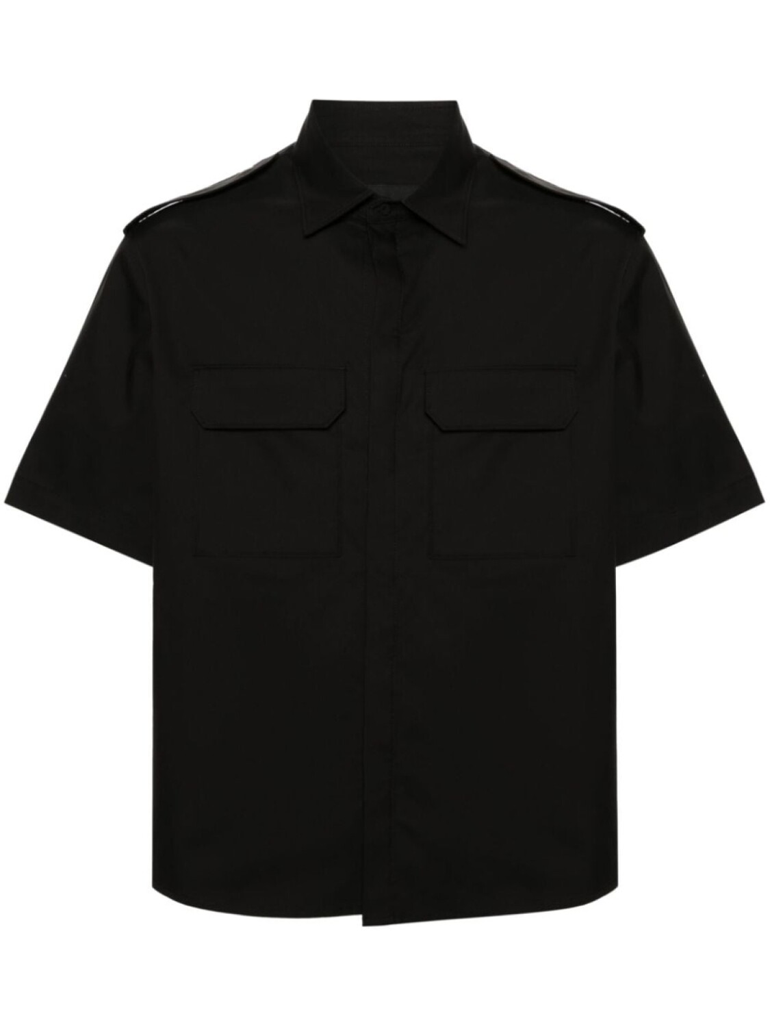Поплиновая рубашка с короткими рукавами Neil Barrett, черный
Поплиновая рубашка с короткими рукавами Neil Barrett, черный