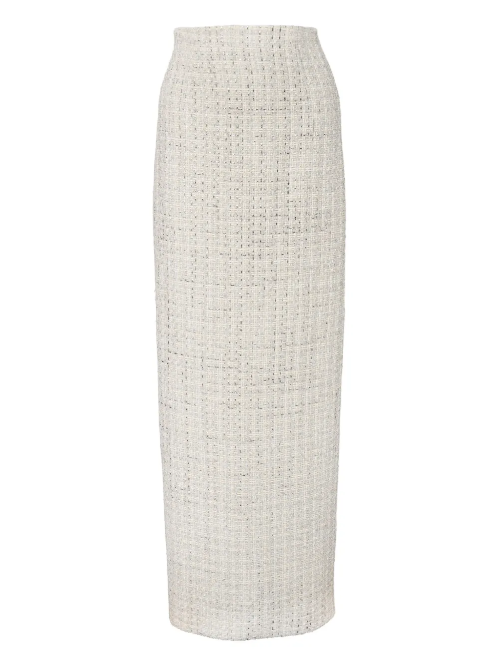 Декорированная твидовая юбка Carolina Herrera, нейтральный 
Декорированная твидовая юбка Carolina Herrera, нейтральный