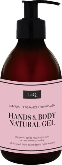 Веганский гель для мытья рук и тела, 500 мл LaQ, Sensual Fragrance
Веганский гель для мытья рук и тела, 500 мл LaQ, Sensual Fragrance