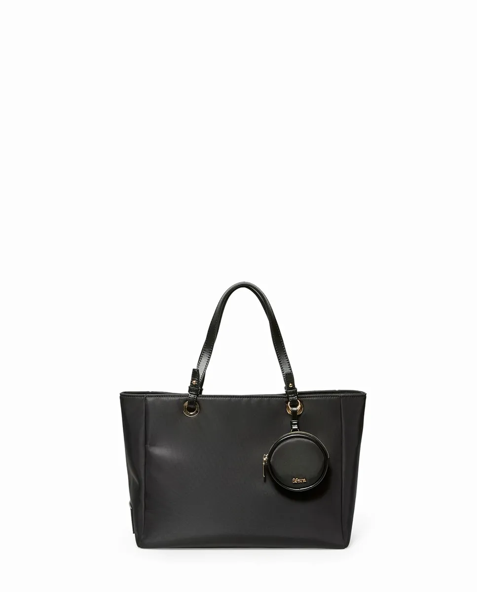 Квадратная нейлоновая сумка Sfera, черный
Квадратная нейлоновая сумка Sfera, черный