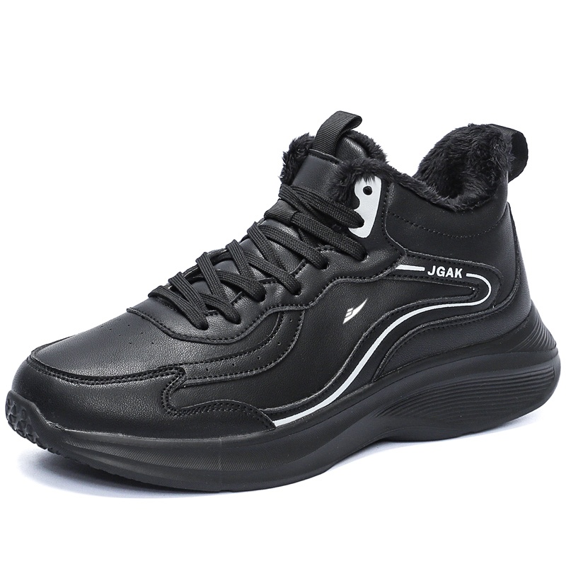 Kuding Утепленные нескользящие повседневные полуботинки с мягкой подошвой для мужчин - черные, с флисовой подкладкой, цвет Black, Fleece-Lined Insulated Shoes
Kuding Утепленные нескользящие повседневные полуботинки с мягкой подошвой для мужчин - черные, с флисовой подкладкой, цвет Black, Fleece-Lined Insulated Shoes