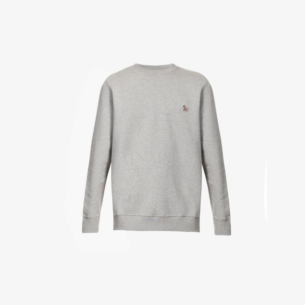 Толстовка из органического хлопка с вышивкой zebra Ps By Paul Smith, серый
Толстовка из органического хлопка с вышивкой zebra Ps By Paul Smith, серый