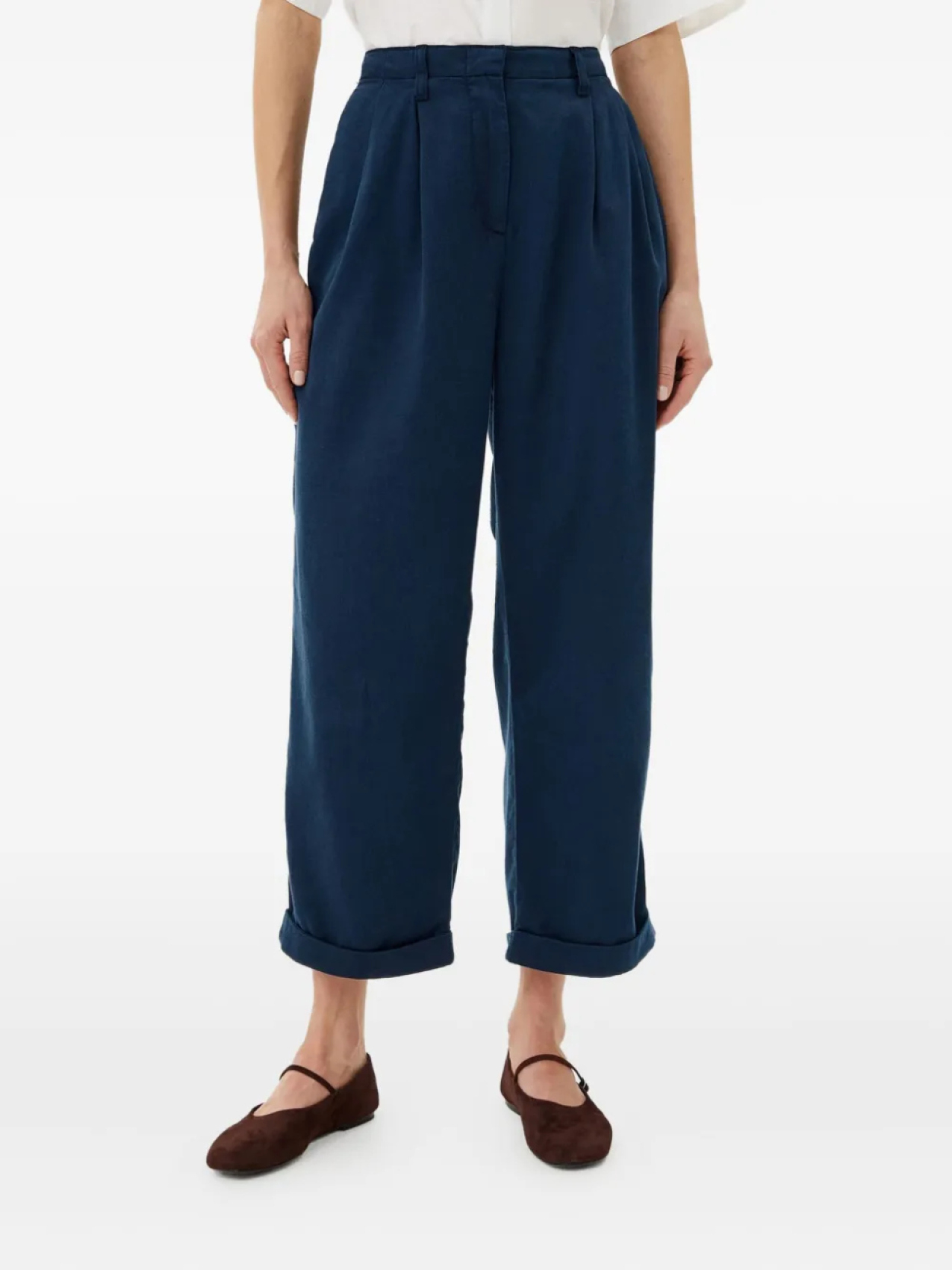 Укороченные брюки Tommy Hilfiger, синий 
Укороченные брюки Tommy Hilfiger, синий