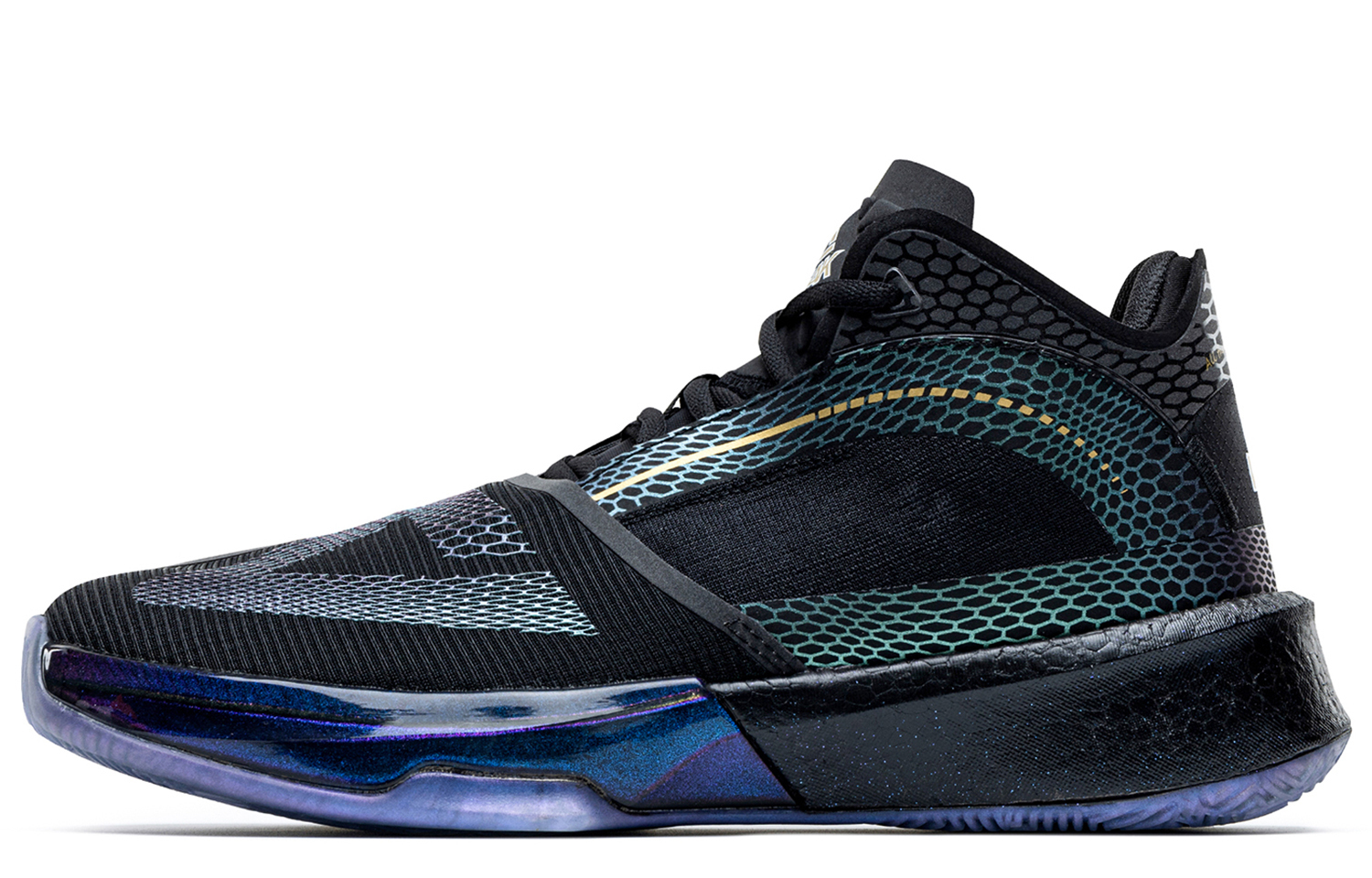PEAK Экстремально большие баскетбольные кроссовки State Triangle 1.0 с усиленной износостойкостью, противоскользящей подошвой и амортизацией, черно-золотые
PEAK Экстремально большие баскетбольные кроссовки State Triangle 1.0 с усиленной износостойкостью, противоскользящей подошвой и амортизацией, черно-золотые
