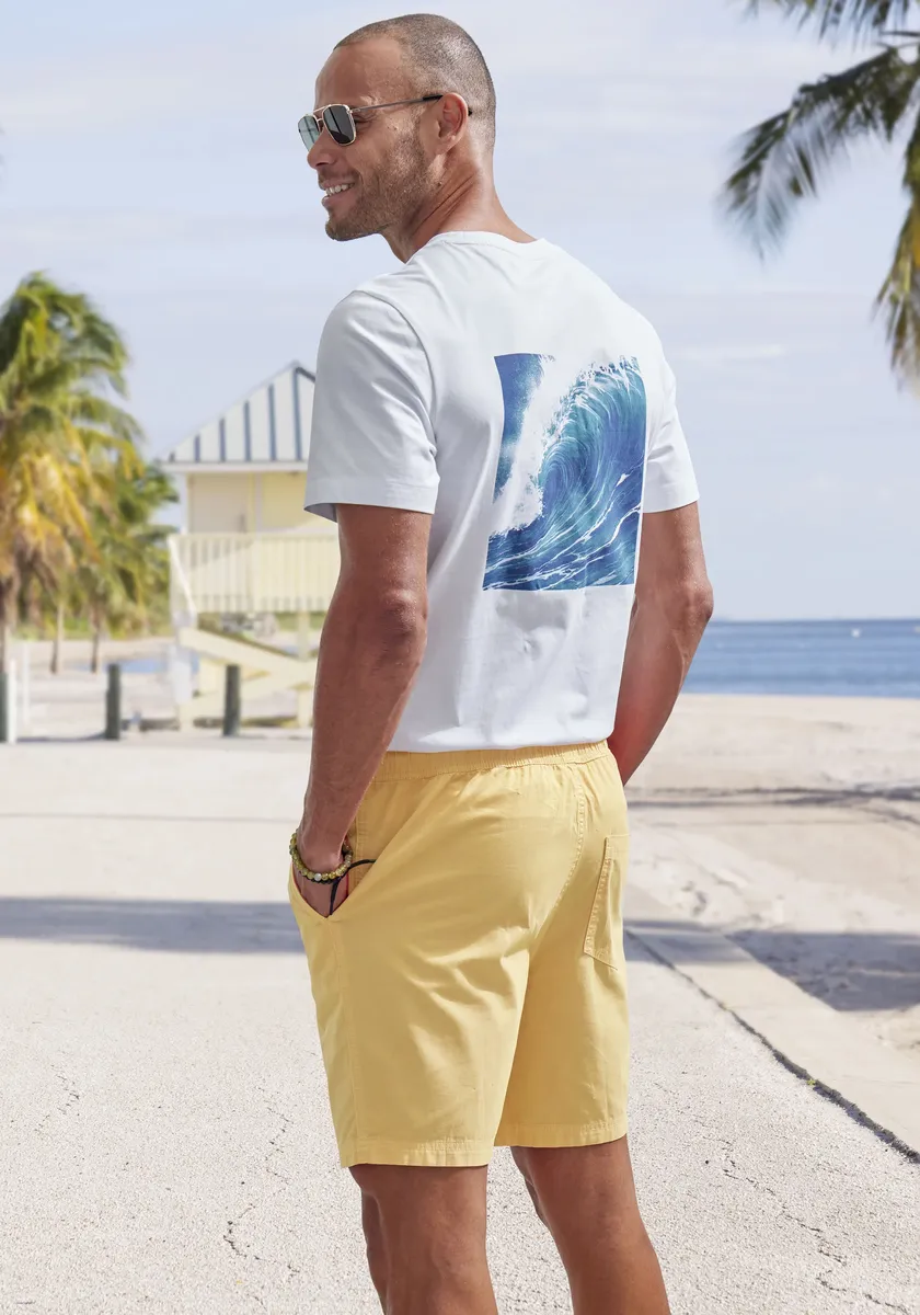 Футболка John Devin, рубашка с короткими рукавами и современным принтом на спине из чистого хлопка, цвет Weiß-Bedruckt
Футболка John Devin, рубашка с короткими рукавами и современным принтом на спине из чистого хлопка, цвет Weiß-Bedruckt