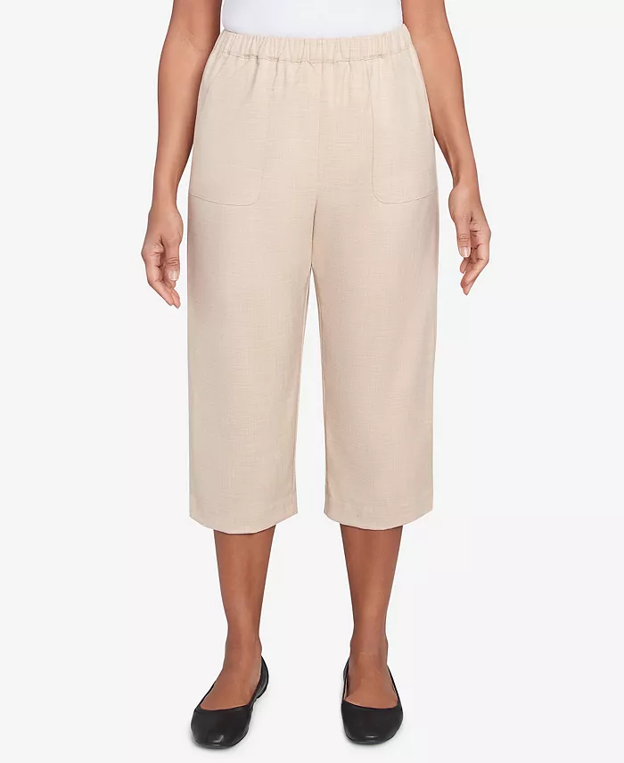 Женские капри с накладными карманами и эластичным поясом Catalina Island Alfred Dunner, коричневый/бежевый
Женские капри с накладными карманами и эластичным поясом Catalina Island Alfred Dunner, коричневый/бежевый