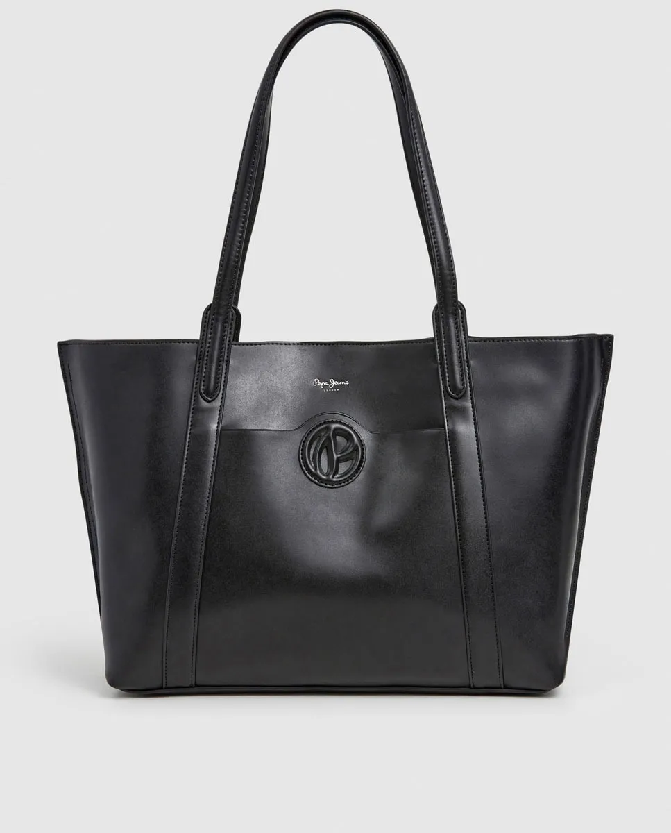 Сумка-шоппер Audrey Limited женская с передним карманом и логотипом монограмма "P" Pepe Jeans, черный
Сумка-шоппер Audrey Limited женская с передним карманом и логотипом монограмма "P" Pepe Jeans, черный