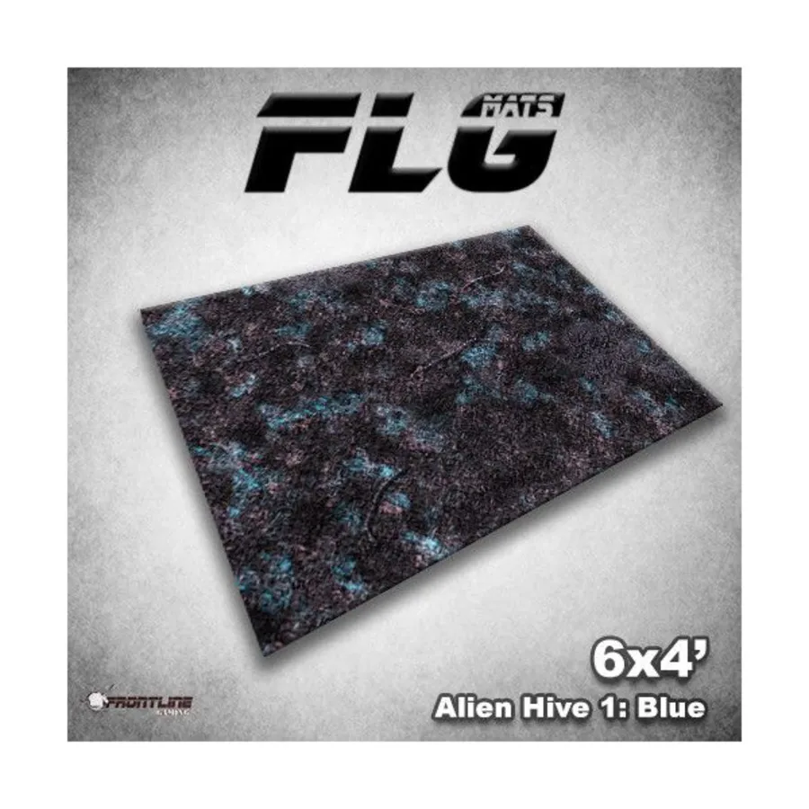 6 футов x 4 дюйма — Улей пришельцев, синий, F.L.G. Mats 6' x 4' 
6 футов x 4 дюйма — Улей пришельцев, синий, F.L.G. Mats 6' x 4'