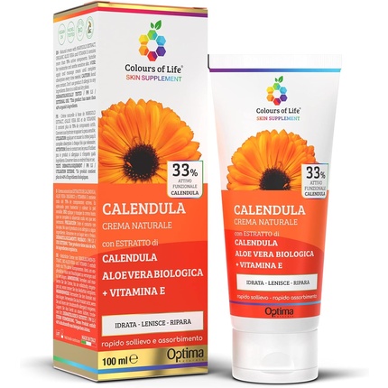 Крем с календулой Colours of Life 33% натуральный уход после загара
Крем с календулой Colours of Life 33% натуральный уход после загара