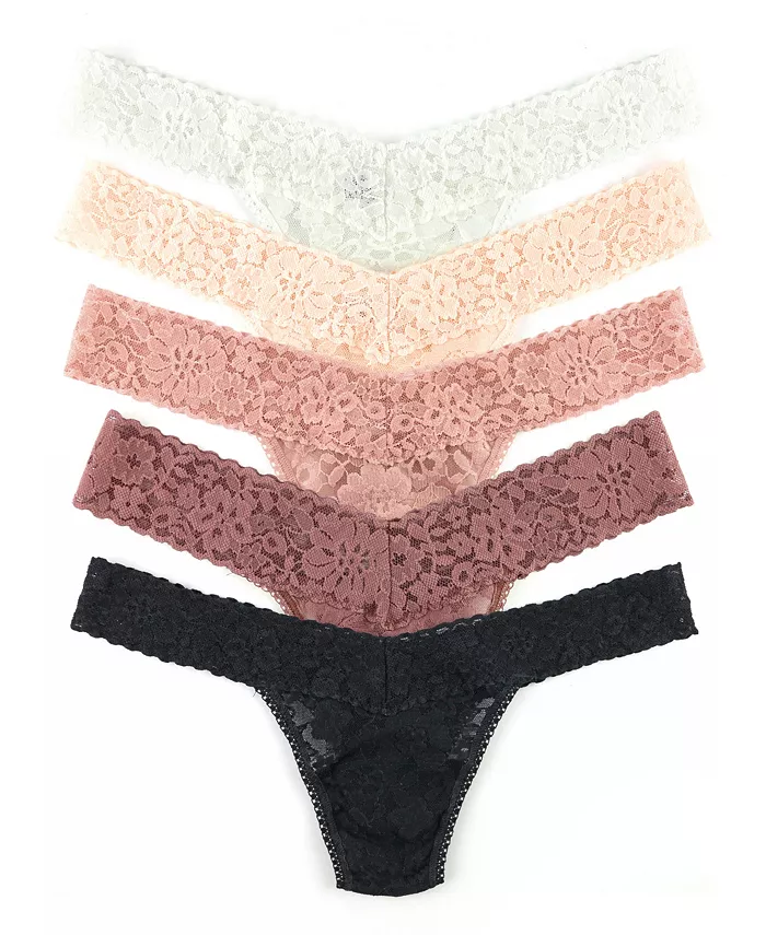 Женские ежедневные стринги с кружевом и низкой посадкой, 5 штук Hanky Panky, мультиколор
Женские ежедневные стринги с кружевом и низкой посадкой, 5 штук Hanky Panky, мультиколор