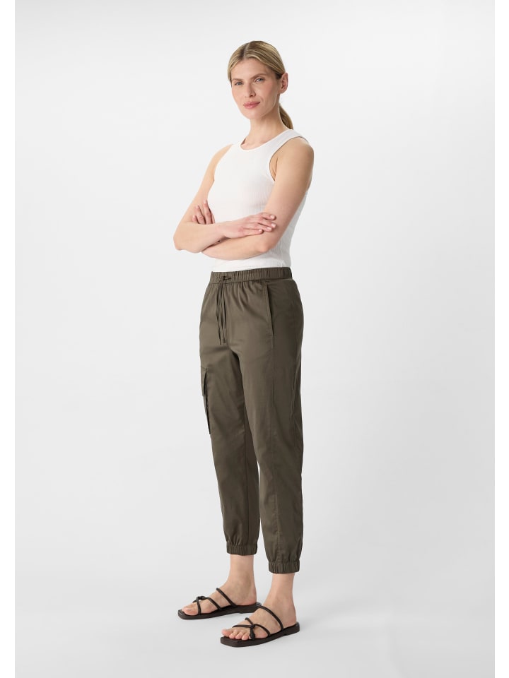 Тканевые брюки comma, коричневый
Тканевые брюки comma, коричневый