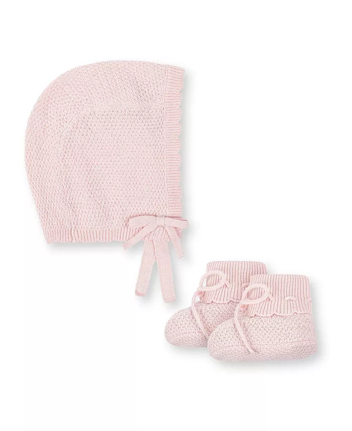 Детский органический комплект для мальчиков: шапочка и пинетки (2 предмета) Hope & Henry, розовый
Детский органический комплект для мальчиков: шапочка и пинетки (2 предмета) Hope & Henry, розовый