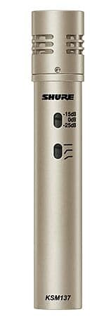 Конденсаторный микрофон Shure KSM137 / SL
Конденсаторный микрофон Shure KSM137 / SL